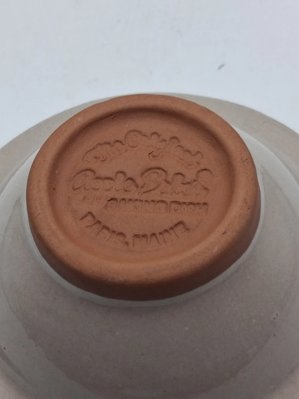 Pair of Stoneware Apple Bakers 6.25